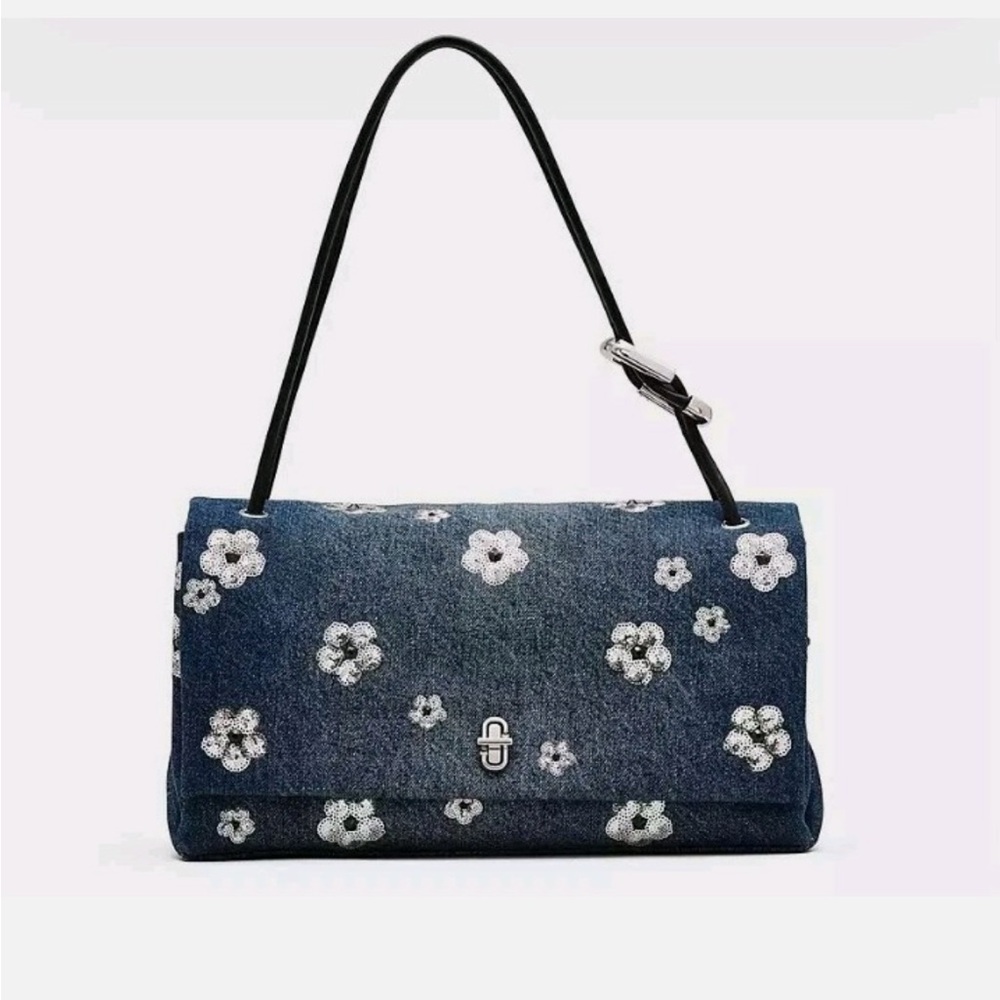 Marc Jacobs Daisy Dual Sequin denim bag